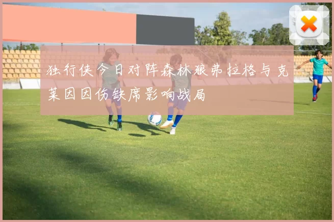 独行侠今日对阵森林狼弗拉格与克莱因因伤缺席影响战局